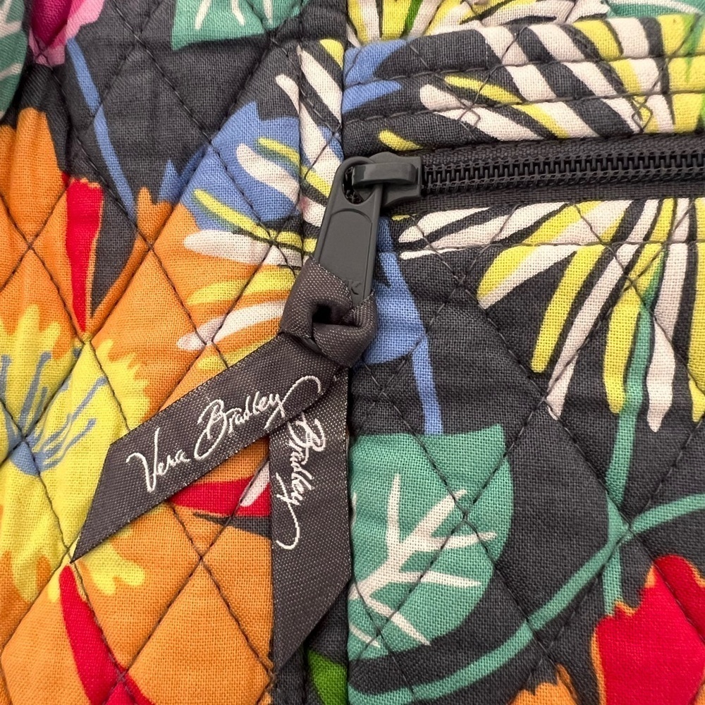 Vera Bradley Floral Quilted Tote Bag - Picture 6 of 7